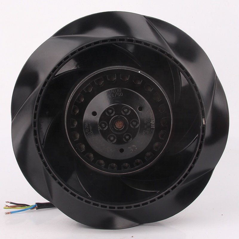Original German AC230v 48/60W 0.22/0.27A 190MM 19CM DE EC Turbine Centrifugal Fan Inverter M2E068-BF R2E190-RA26-10 Cooling Fan